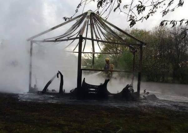Fire fighters attended the fire at Astley Park School