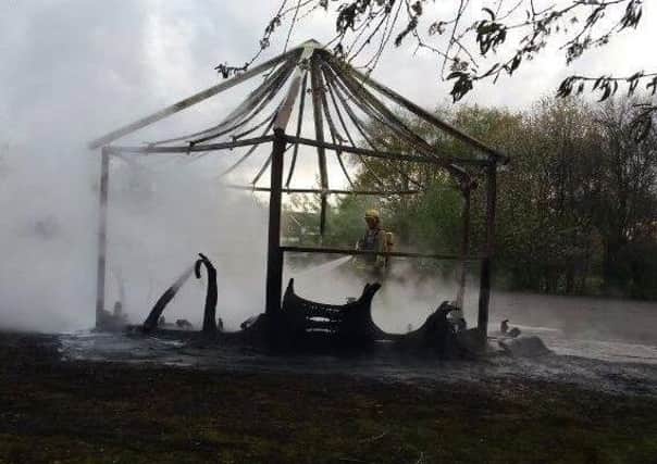 Fire fighters attended the fire at Astley Park School