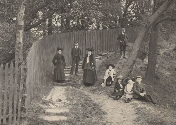 The 40 Steps in Walton-le-Dale, pictured in 1905.
Photograph courtesy of Preston Digital Archive.