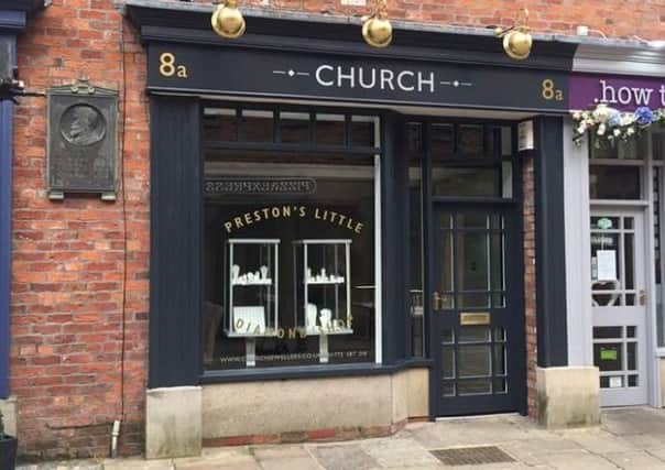 Church jewellers has opened in Winckley Street, Preston.