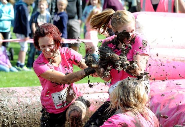 Race for Life Pretty Muddy at Moor Park, Preston
