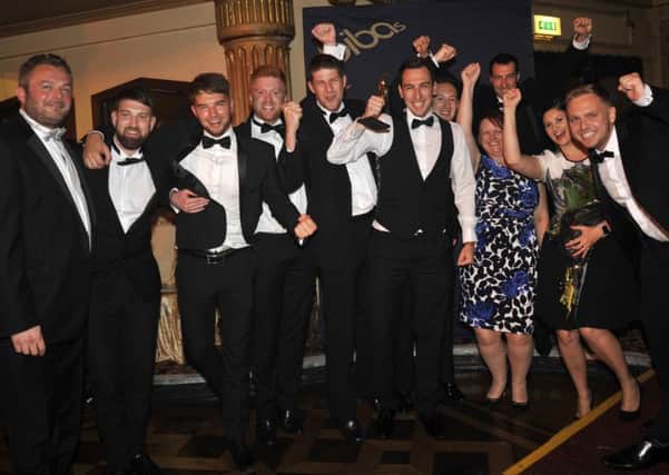 Small Business of the Year Winner Festive Lights at The North West Chamber of Commerce BIBAs