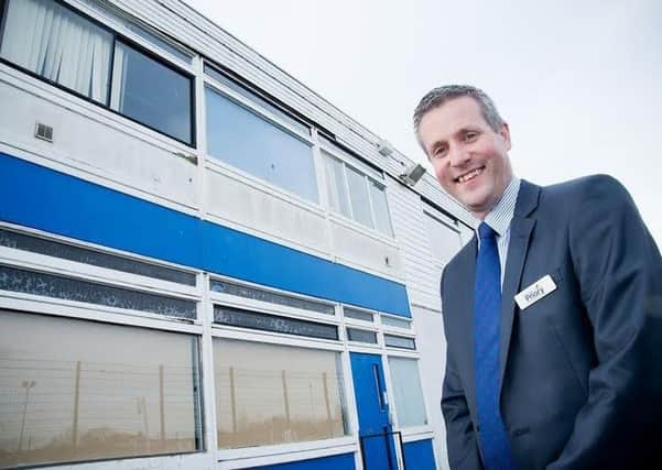 Priory Academy headteacher  Matt Eastham has put  ahold on plans tor epalce the old ROSLA building until bats have flown the roost