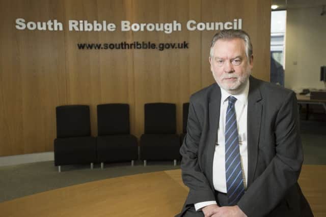Peter Mullineaux, leader of South Ribble Borough Council