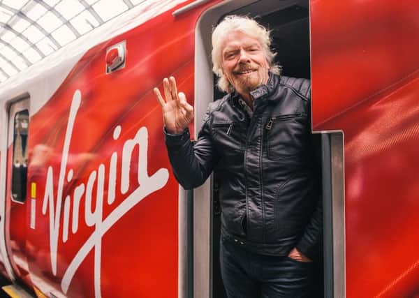 Virgin Trains boss Richard Branson