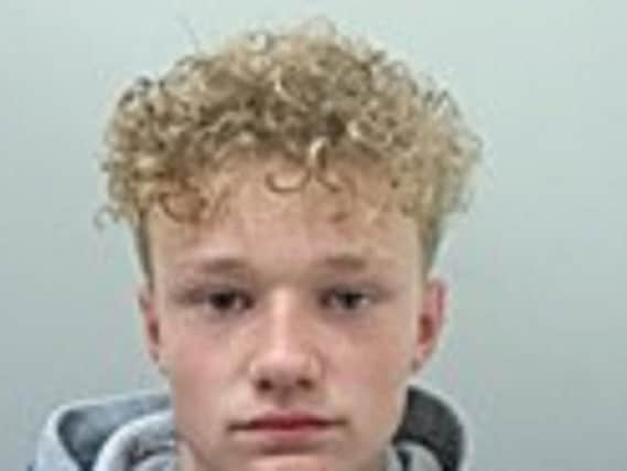 Joshua Stock,from Gateshead, was last seen at around 6.40pm on Tuesday, April 25,at an address on Elswick Road in Preston
Pic: Lancs Police