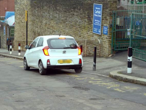 Bad parkers continue to be a problem for parents and schools