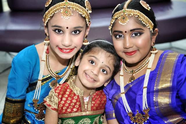 Harshi Taratiya (11), Dhyani Taratiya (4) and Shaili Khimani (11)

 
S