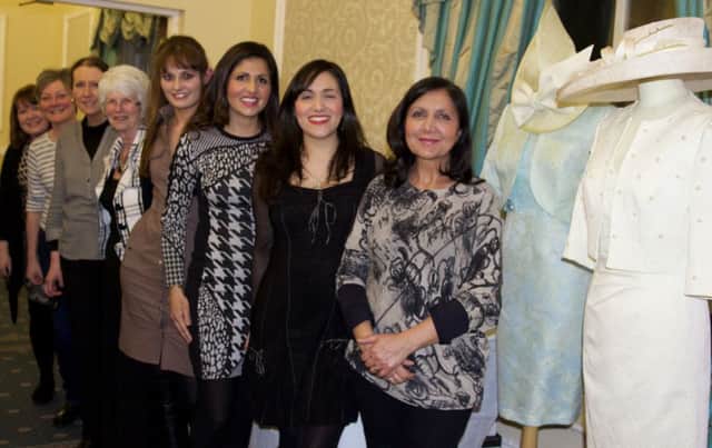 Staff at The Flamingo boutique, who helped to organise the fashion show at Shall Hill Golf Club