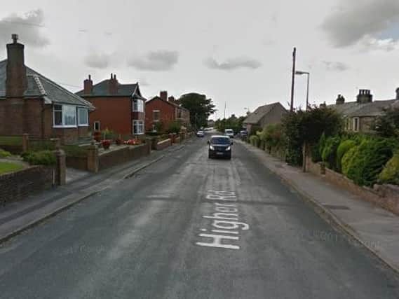 A 24-year-old passenger suffered serious spinal injuries following a two-vehicle smash in Longridge