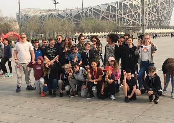 Pupils from Walton-le-Dale Primary school joined counterparts from the high school on a trip to China
