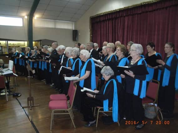 June Baker singers will perform their tenth concert in aid of the Longridge branch of the Brittle Bone Society