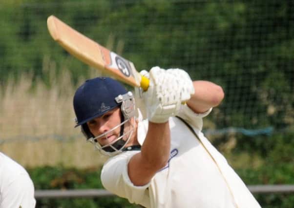 Matthew Smith scored a century for Fulwood and Broughton against Vernon Carus