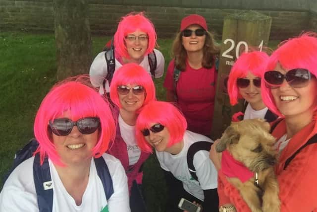 A team of staff from HMRC in Preston did the Guild Wheel walk in aid of St Catherine's Hospice