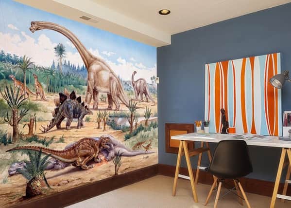 Ribchester-based Wallsauce.com has entered into an agreement with the Natural History Museum, to turn exclusive dinosaur illustrations and museum photography into stunning made-to-measure wall murals