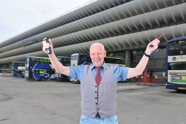 Photo Neil Cross
Steve Molloy, the barber at Preston Bus Station is moving units after 40 years