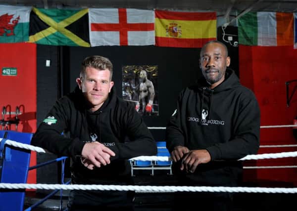 Elliot Livesey and Robert Francis have opened Lancashire Boxing Academy, in Shepherd Street, Preston