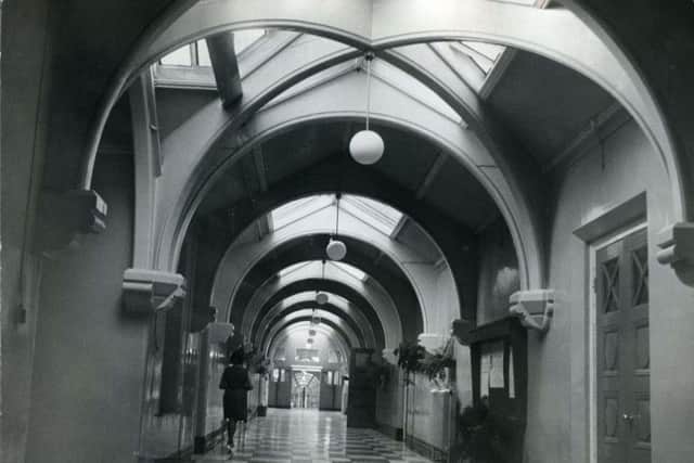 A corridor at Whittingham Asylum