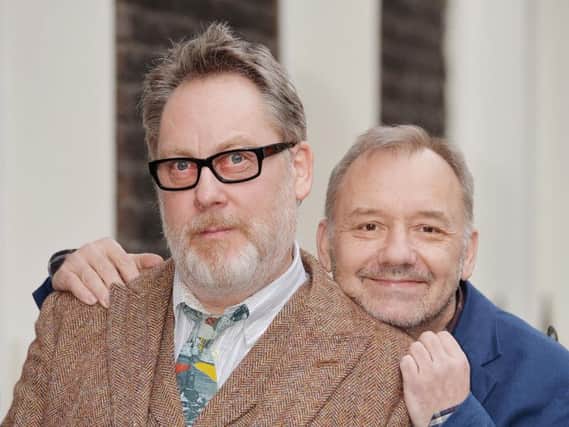 Vic Reeves (left) and Bob Mortimer, who are returning to their roots to bring back surreal stage show Vic Reeves Big Night Out
