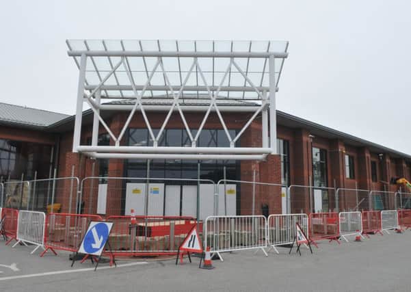 Photo Neil Cross
Work has started on the big vacant former Tesco shop at the Capitol Centre