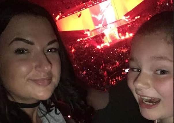 Toni Ann Wakeman-Massey and her daughter Olivia at the Ariana Grande concert where a sucide bomber killed 22 people.