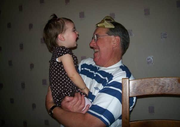 Colin Green with his grand-daughter Mia Flanagan