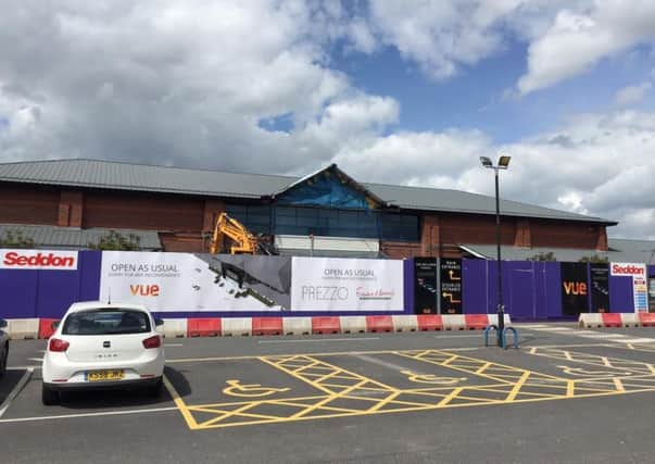 Work has started on a facelift at Vue cinema at the Capitol Centre