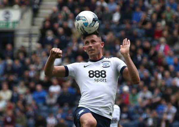 Alan Browne in action for PNE