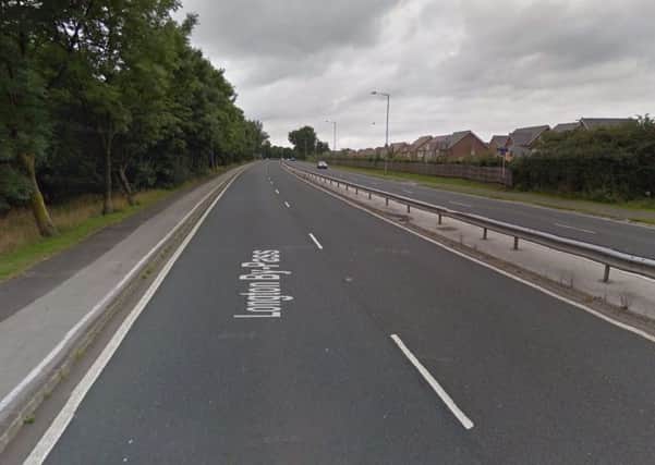 A59 Longton Bypass, close to the roundabout at Knoll Lane, Much Hoole.