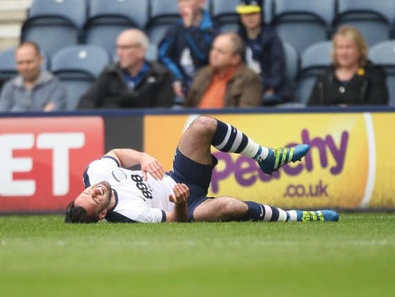 Greg Cunningham was injured against Norwich in April