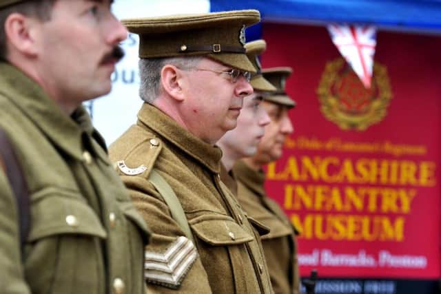The team from the Lancashire Infantry Museum are leading the Ironsides project