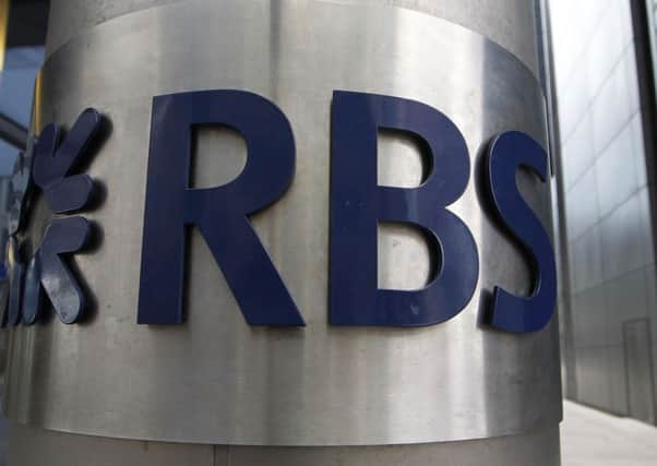 An RBS bank