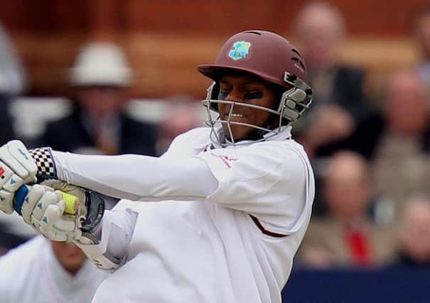 Chanderpaul was out for 47
