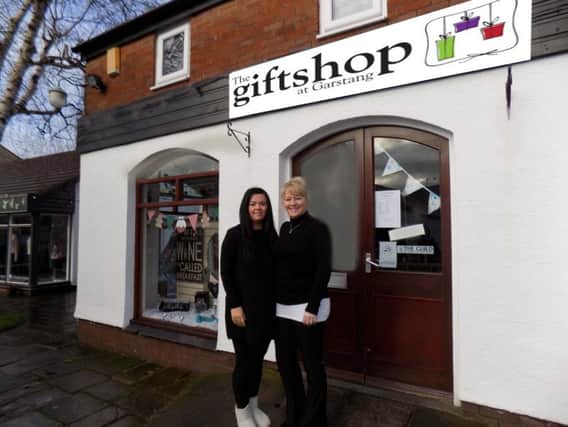 Kerry and Tracie Harrington, owners of the giftshop at Garstang