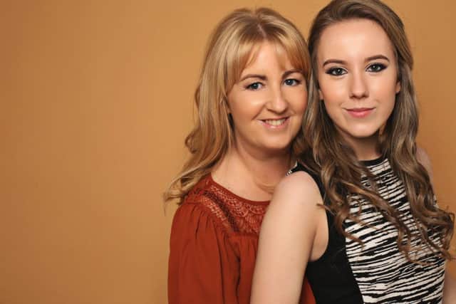 Jill Rogerson with her daughter Katie. Photo by Icon Photography Studios family portrait Manchester