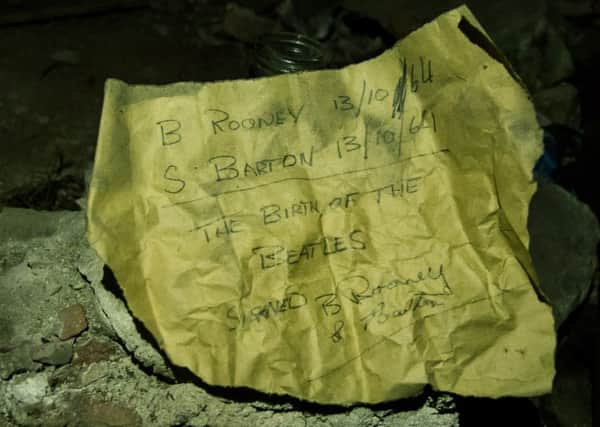 Message in a bottle found in Evoque, Preston