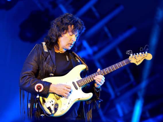 The Ritchie Blackmore Rainbow tour calls in at the Manchester Arena on June 22