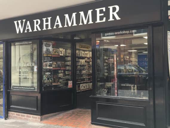 Warhammer, which formerly occupied a unit in Miller Arcade