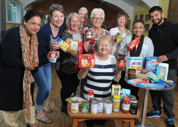 Fulwood slimmers collect for the foodbank