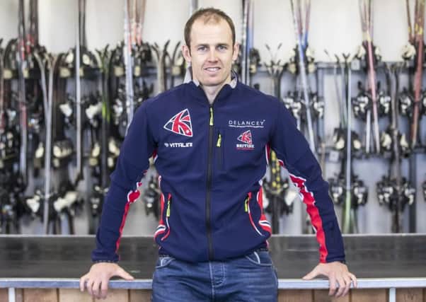 Chorley ski star Dave Ryding returned to Pendle Ski Club this week