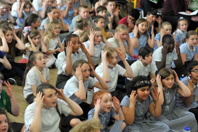 Photo Neil Cross
Preston Schools Music Festival practise