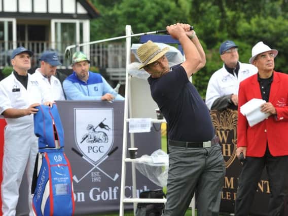 Action from the Trilby Tour at Preston Golf Club