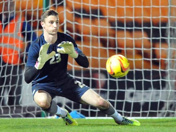 Declan Rudd during his loan spell with PNE