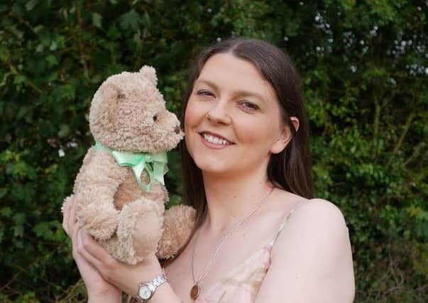 Musician Katy Bradley who is releasing her debut single to raise money for the Aching Arms charity