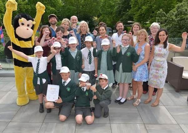 Pilling St John's CE Primary School was named regional winners in the  Better Energy School Awards.