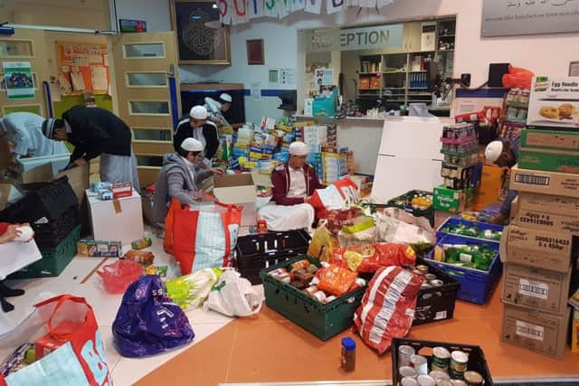 The children of Quwwatul Islam Madressa in Preston, with the help of the wider Muslim community have collected food for the local Salvation Army food bank in Preston