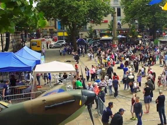 Last year's Armed Forces Day on Preston Flag Market was a huge success