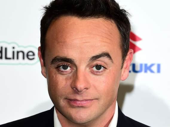 Anthony McPartlin, whose TV bosses have wished him a "speedy recovery"