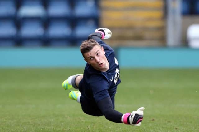 Declan Rudd during his time on loan at PNE in 2014