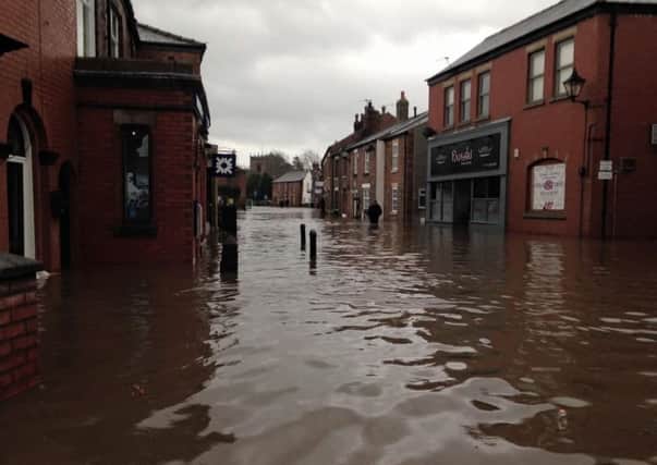 Flooding in Croston
